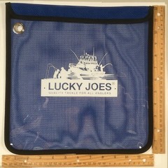 1 Single pocket fishing tackle storage bag lure hooks weight leader daisy chains