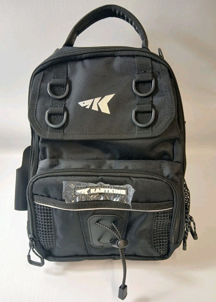 KastKing BaitSpace Fishing Sling Bag Fishing Backpack with Rod Beverage Holder