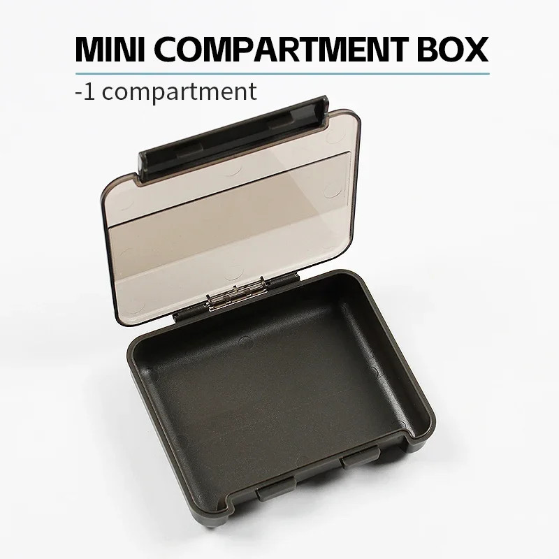 1X Carp Fishing Tackle Mini Compartment Boxes Accessories