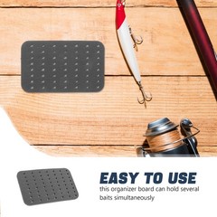 2 Pcs Fishing Foam Hanging Board Box Organizer Tackle for Hook Storage