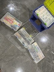 Massive Plano Tackle box Full Of Soft Plastic Fishing Lures Zoom Powerbait