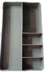 Shakespeare Clear Plastic Tackle Organizer Snap Case Lure Case 8 1/2″ x 5″