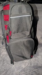 Fishing Tackle Backpack with 4 Trays, Large Outdoor Storage Tackle Bag with Prot