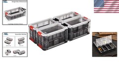 Durable Fishing Tackle Storage Organizer – Waterproof & Magnetic – 8 Piece Set