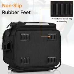 Fishing Tackle Bag Holds 3400-3600 Size Tackle Boxes Freshwater Fishing Bags