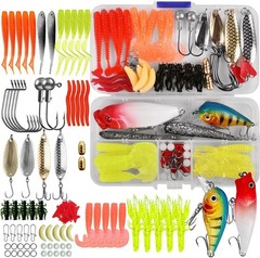 Kit de Accesorios de Pesca Caja Aparejos de Pesca Con Aparejos Incluidos Nueva