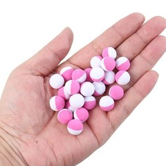30pcs Carp Bait Beads Two Color EVA 10mm 12mm for Rig Setup and For Fishing