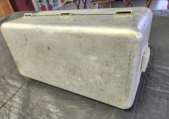 Vintage 1000A Aluminum Cantelilever Tackle Box 7 Trays