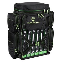 Evolution Outdoor 3600 Drift Series Tackle Backpack Green-Black – 34013-EV