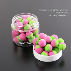 Lightweight For Fishing Beads 30pcs Two Tone EVA Beads for Carp Angling