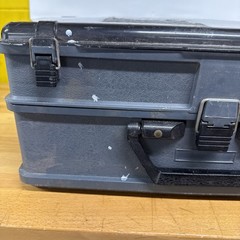 PLANO Over and Under Black/Gray Fishing Tackle Box 16″ x 11″ x 7″- W/Lures