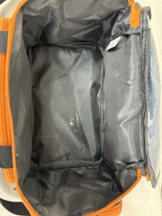 Calamus TB61 Canvas Tackle Bag Blue Orange Fishing Bag