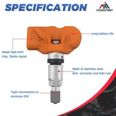 TPMS Tire Pressure Monitoring System Sensor 36106856227 685622703 Replacement…