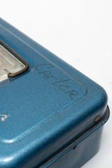 My Buddy No. 1351 Blue Metal Tackle Box Hard Case, 1 Pocket, MPN 1351 vintage