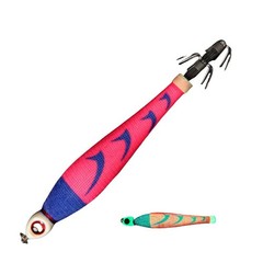 Luminous Squid Hook Fishing Lure Bright Colors Suitable for Sea Fishing