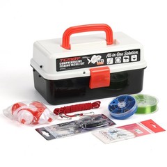 TCMBY 191PCS 3 Layers Tackle Box with Tackle Included – Pliers, Crankbait