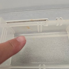 Plano 3870 Clear Plastic Tackle Box Organizer Craft Storage Case Made in USA