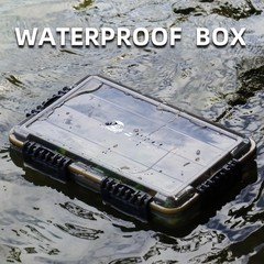 Fishing Tackle Box, Waterproof Tray for Jigs Lures, Thicker Floating Tackle U…