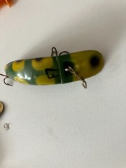 Vintage Kautzky Lures Wiggler Buoyant Rooster Tandem Spinner