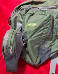 ORVIS Olive/Gray Sling Pack Fly Fishing Shoulder Bag— One Strap Crossbody Pack