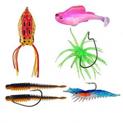 Advent Calendar Fishing Kit 24pcs Hard Bait Lures for Freshwater Saltwater