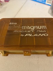 Vintage Mini-Magnum Pocket Pak By Plano Double Sided