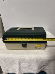 Plano Model Products Tackle Box Green/Sandstone 3-Trays fishing