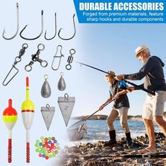 212-Piece Fishing Gear Kit with Lures, Hooks, and More – Angler’s Dream