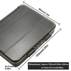 1X Carp Fishing Tackle Mini Compartment Boxes Accessories