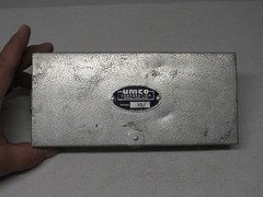 Vintage UMCO Corp. Model 10 – 2-Sided Aluminum Terminal Tackle Box & Tackle