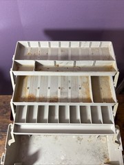 Vintage Large PLANO 8606 Tackle Box 2-Sided 6-trays – Lockable