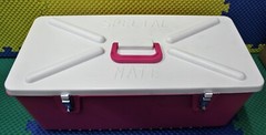 Special Mate 8″ Hanging Plug Box Holds 120 Plugs #8128 Pink
