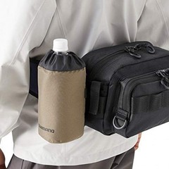 Shimano Hip Bag BW-021T Black M Fishing Tackle Gear Storage Water Resistant
