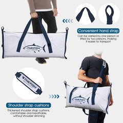 THKFISH Insulated Fish Cooler Bag 40x16in Waterproof Portable Fish Kill Bag Keep