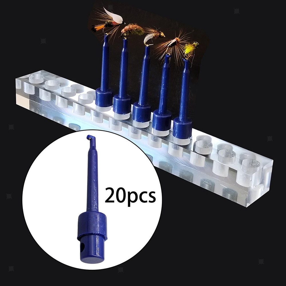 20Pcs Fishing Lure Display Gripper Sturdy Tackle Accs Lure Holder Rack Alloy for