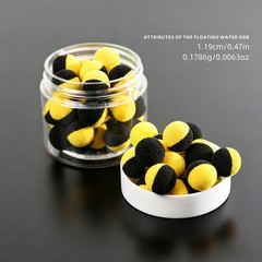 Lightweight For Fishing Beads 30pcs Two Tone EVA Beads for Carp Angling