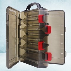 1Pcs Durable Fishing Bait Storage Box Waterproof Tackle Case Assorted Colors