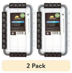 (2 pack) Plano Fishing 3400 Series Waterproof,Resistant to Wear & Tear Stowaway