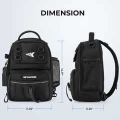 Lightweight BaitSpace Fishing Gear Bag – Stylish, Functional & Water-Resistant