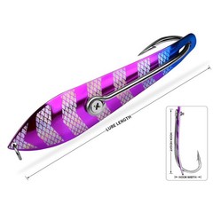 For deep Sea Trolling Lure Stainless Steel Spoon with Reflective Finish