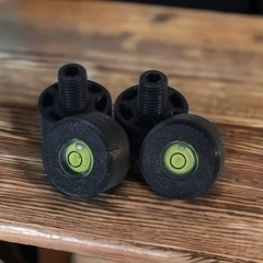 4 X Matrix Spirit Level Insert For 25MM STEEL THREADED