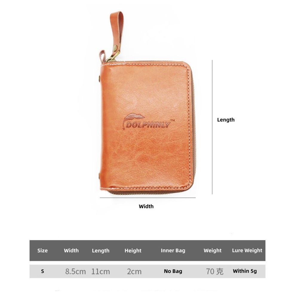 Fishing Lures Storage Bag Metal Jig Spinner Sequins Baits Bag Easy to Carry