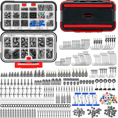 400-Pieces Freshwater Terminal Tackle Kit Endorsed by Fishing Expert Build 19…