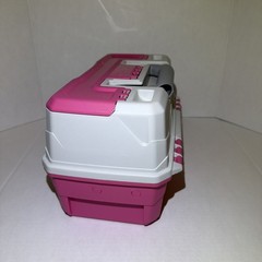 Essentials 2-Tray Fishing Tackle Box Removable Dividers Organizer Made In USA