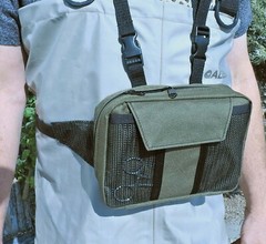 Fishing Chest or Waist pack **Made in USA!** compact convertible design NEW