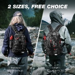 Multi-Functional Fishing Backpack with MOLLE Webbing â€“ Ideal for All Anglers