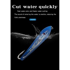 Stainless Steel Fishing Lure Hook 1.97in UV Reflective Big Spoon for Jigging