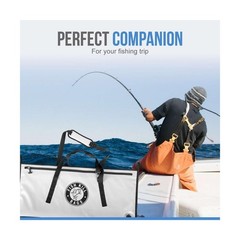 Flat PVC Tarpaulin Insulated Fish Cooler Kill Bag – Waterproof Fishing Cooler…