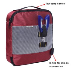 Soft Bait Binder Bag Fishing Lure Storage Wallet Tackle Box for Worms and Jigs