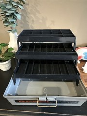Vintage Rebel Fishing Tackle Box #530 USA